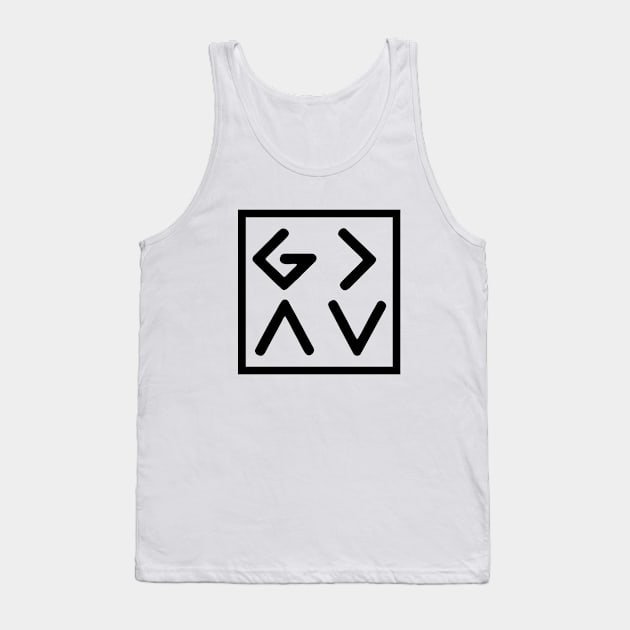 God is greater than highs and lows Tank Top by JollyCoco